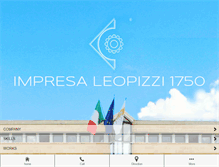 Tablet Screenshot of leopizzi1750.com
